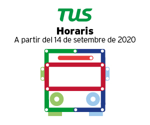 Horaris Bus Urbà setembre 2020
